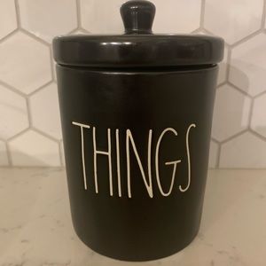Rae Dunn THINGS canister